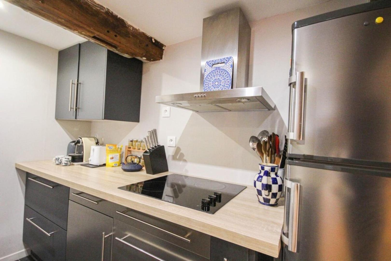 Duplex In The Heart Of Old Lille Terrace + Parking Leilighet Eksteriør bilde